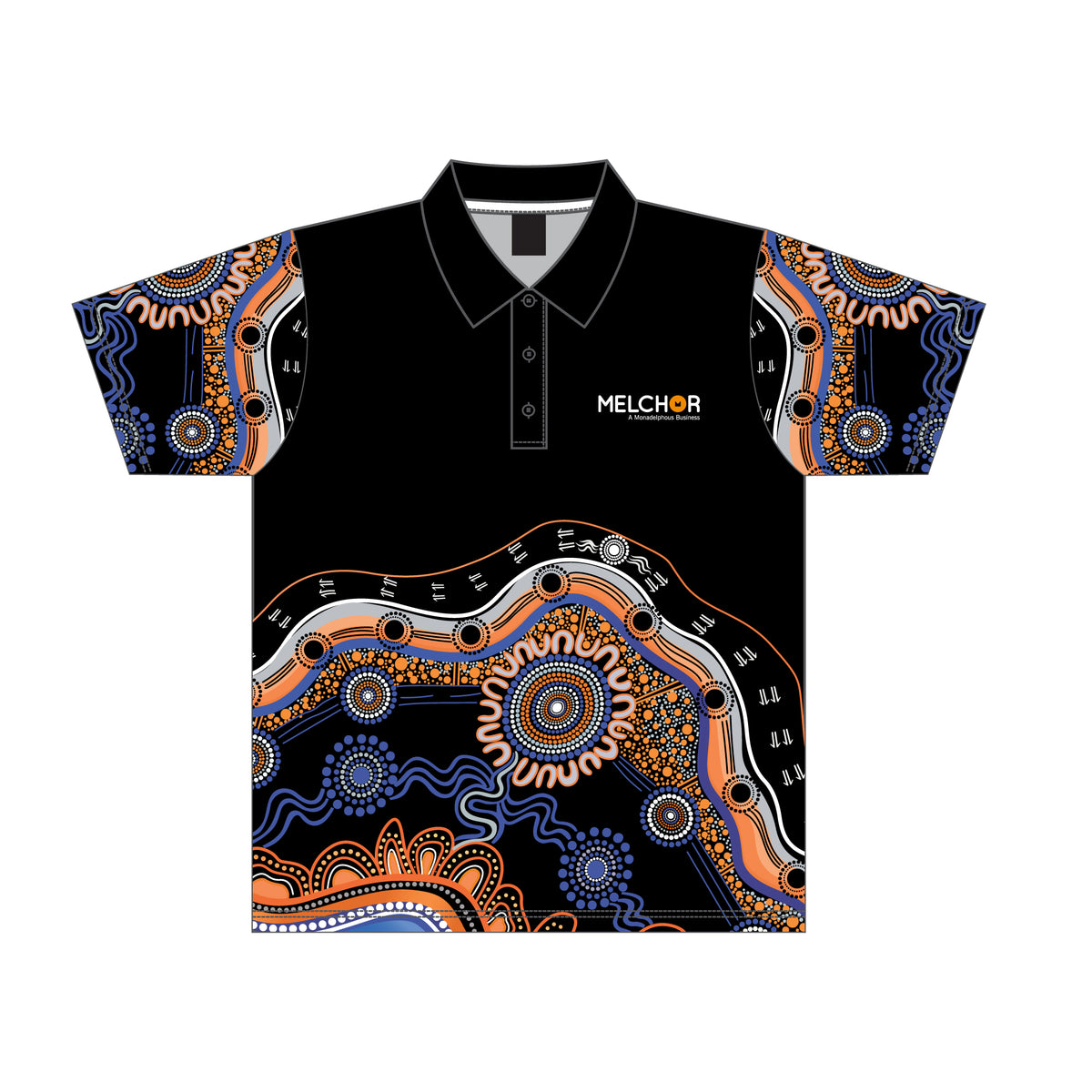MELC Indigenous Design Polo [LADIES] – KC AUSTRALIA